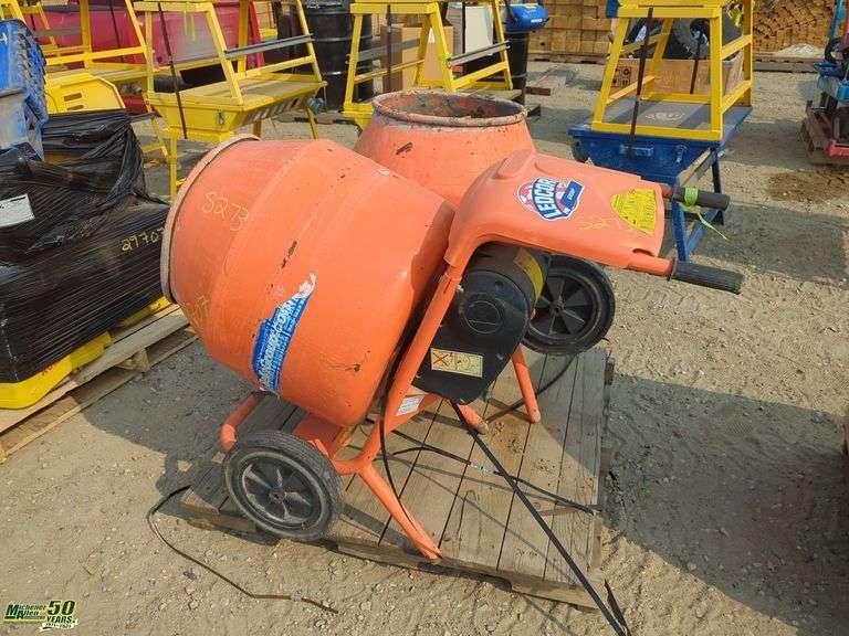 Cement Mixers 1 Pallet Michener Allen Auctioneering Ltd