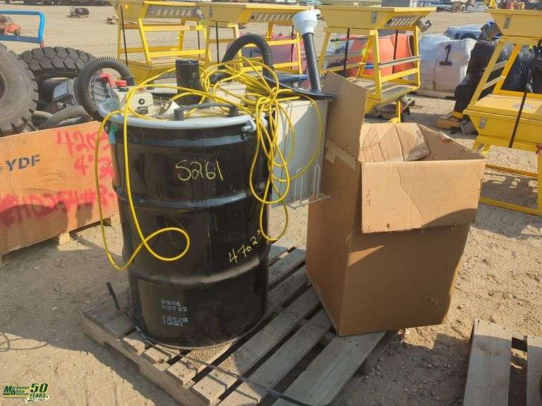 Fluorescent Lamp Crushing System 2 Pallets Michener Allen