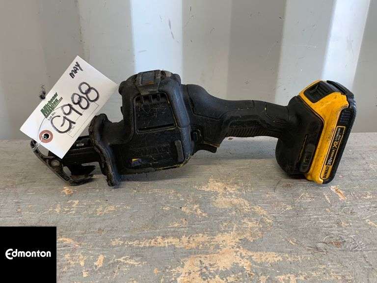 DeWalt 20V Reciprocating Saw Qty 1 Michener Allen Auctioneering Ltd