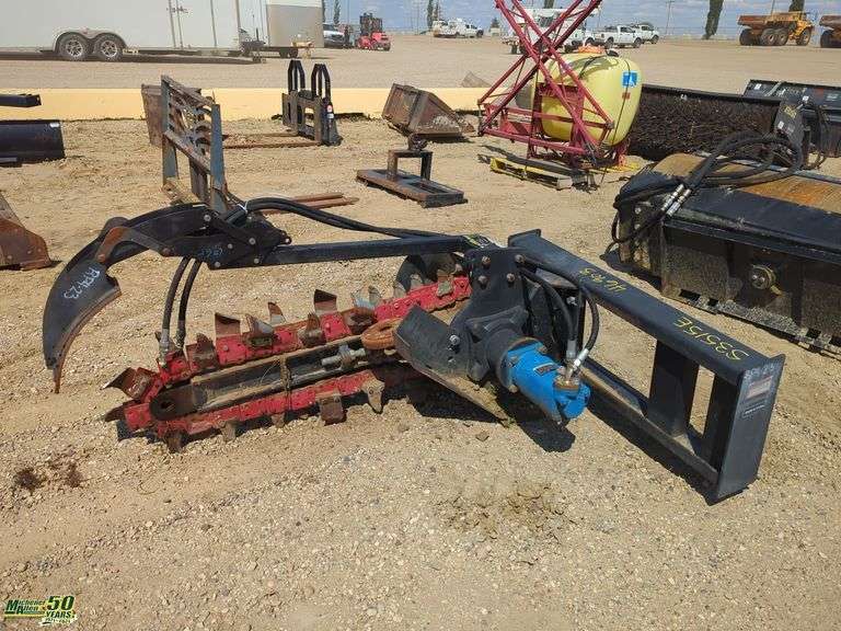 Skid Steer Trencher Attachment Qty 1 Michener Allen Auctioneering Ltd
