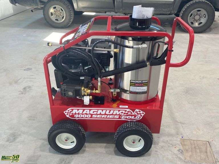 Unused Magnum 4000 Hot Water Pressure Washer Michener Allen
