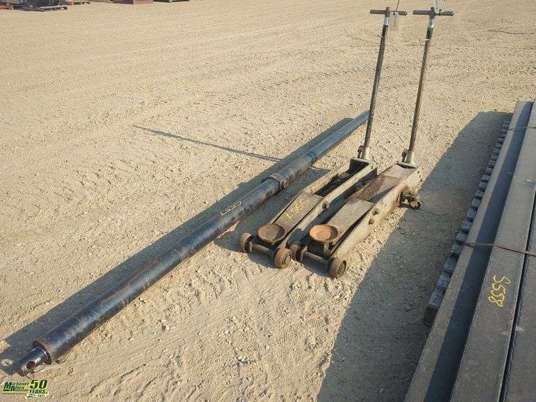 Floor Jacks with Drive Shaft Michener Allen Auctioneering Ltd