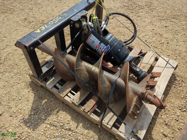Skid Steer Auger Attachment 1 Pallet Michener Allen Auctioneering Ltd