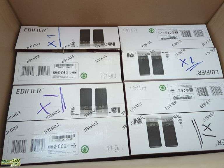 Edifier Speakers Michener Allen Auctioneering Ltd