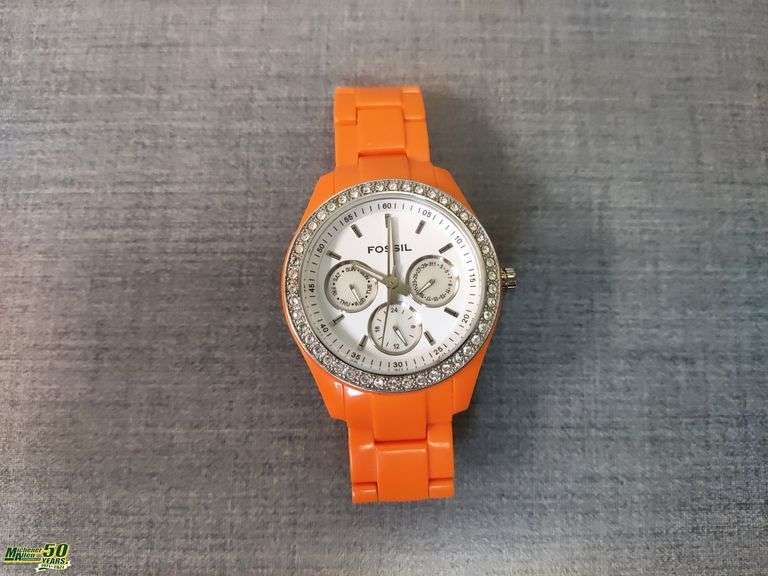 Fossil Watch Qty 1 *Working Condition Unknown* Michener Allen