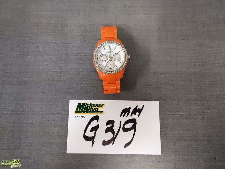 Fossil Watch Qty 1 *Working Condition Unknown* Michener Allen