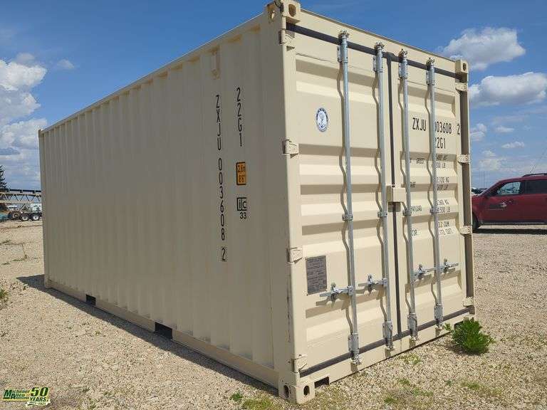 Single Use 20Ft Sea Can Michener Allen Auctioneering Ltd