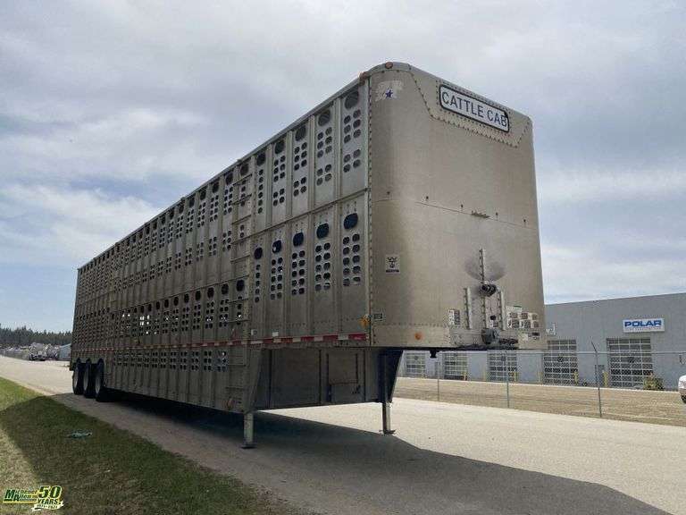 2007 Wilson Trailer 53 Ft CATTLE CAB Livestock Trailer TRI/A Enclosed