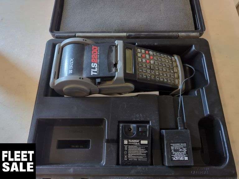 Brady TLS 2200 Label Maker Qty 1 Michener Allen Auctioneering Ltd