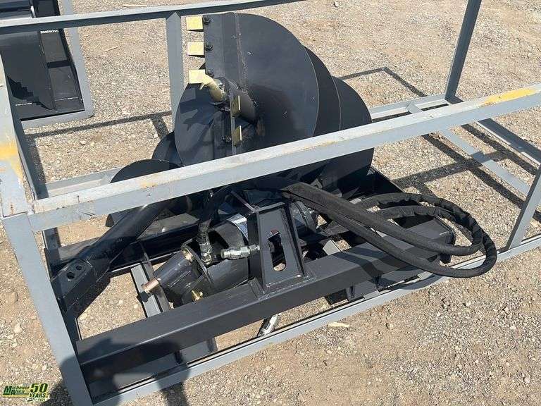 Unused Skid Steer Auger Wolverine ADB 13 1218R Michener Allen