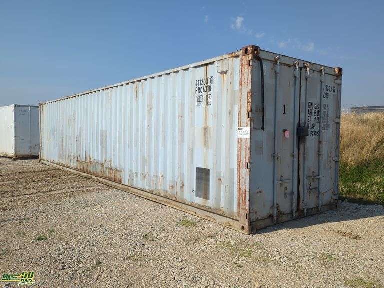 40Ft Used Sea Can Michener Allen Auctioneering Ltd