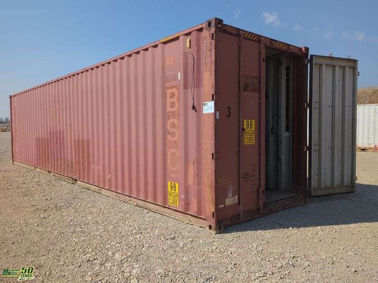 40Ft Used Sea Can Michener Allen Auctioneering Ltd