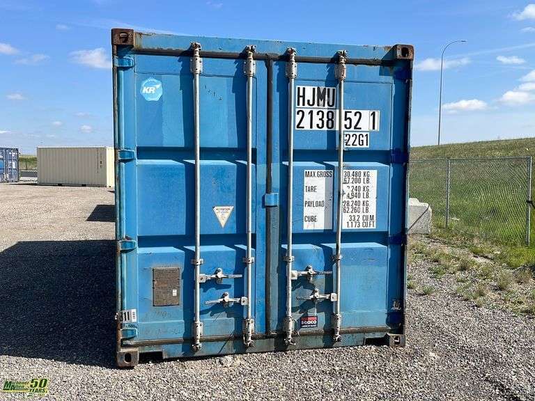 Used 20Ft Sea Can Michener Allen Auctioneering Ltd