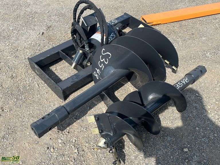 Unused Skid Steer Auger Wolverine ADB 13 1218R Michener Allen