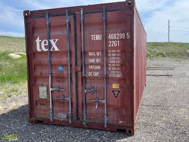 Used 20Ft Sea Can Michener Allen Auctioneering Ltd