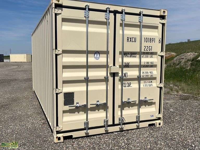 Single Use 20Ft Sea Can Michener Allen Auctioneering Ltd