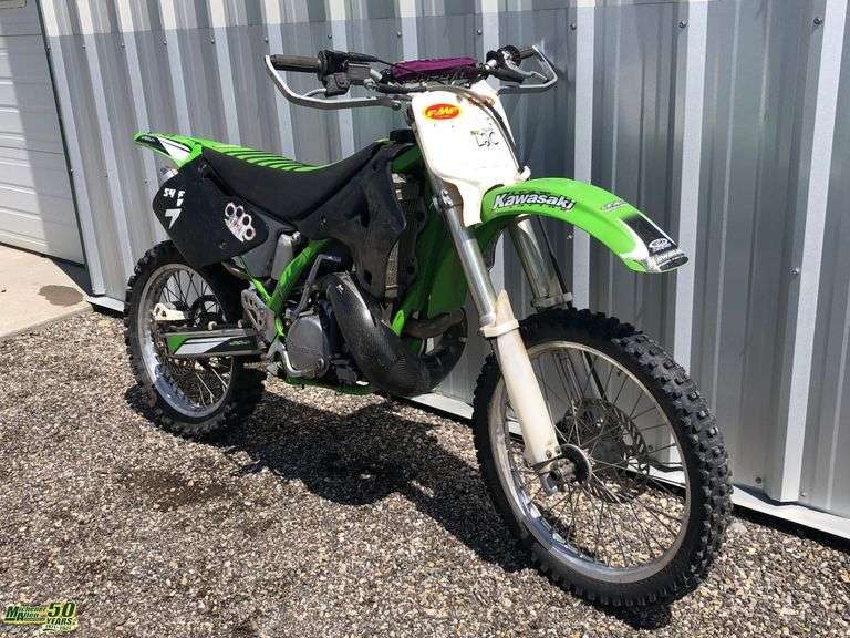 NonOperable 1997 Kawasaki KX250 Dirt Bike Michener Allen