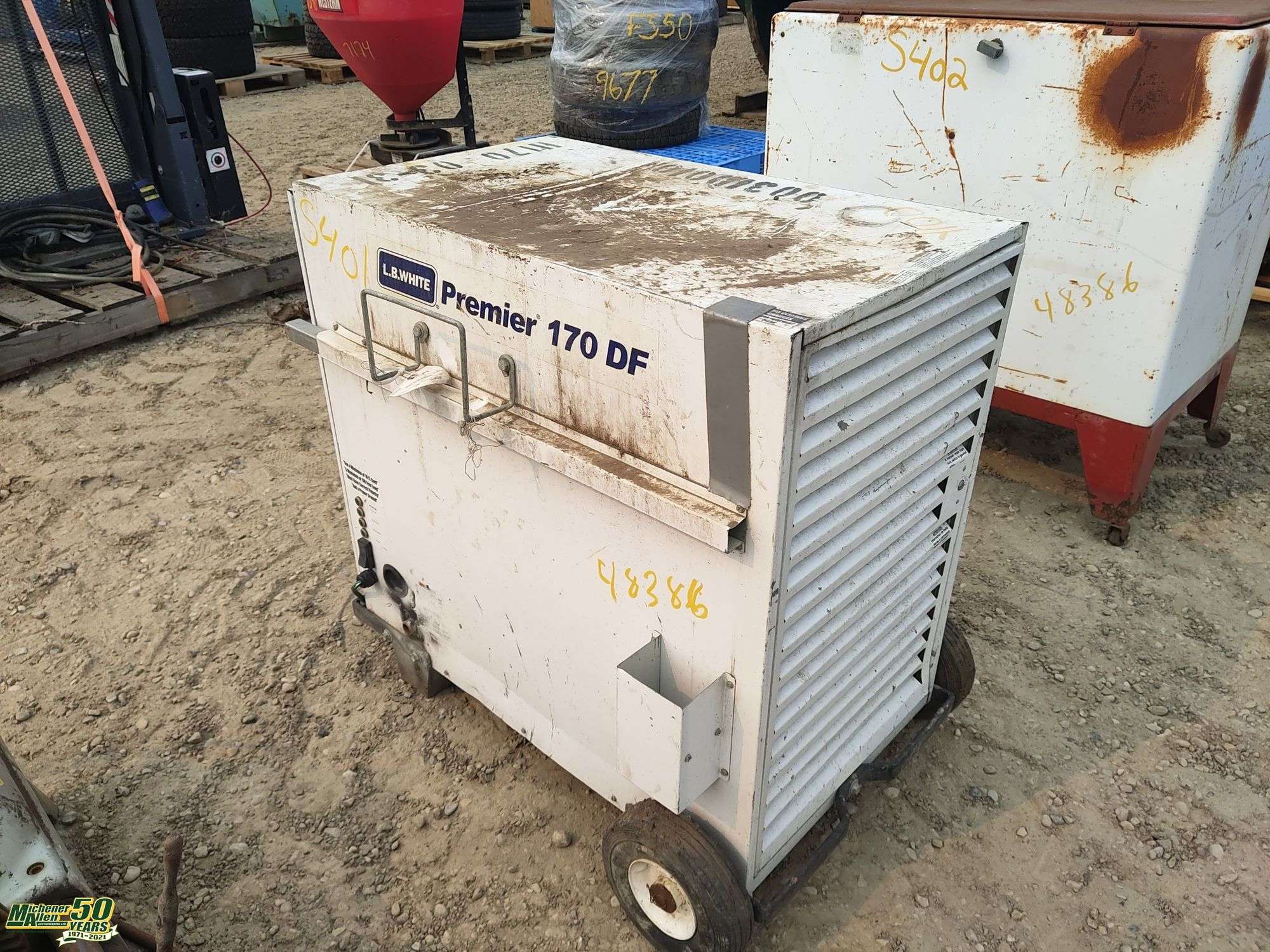 L.B White Premier 170 DF Heater - Michener Allen Auctioneering Ltd