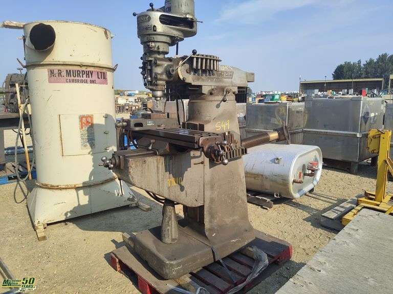 Bridgeport Milling Machine Michener Allen Auctioneering Ltd