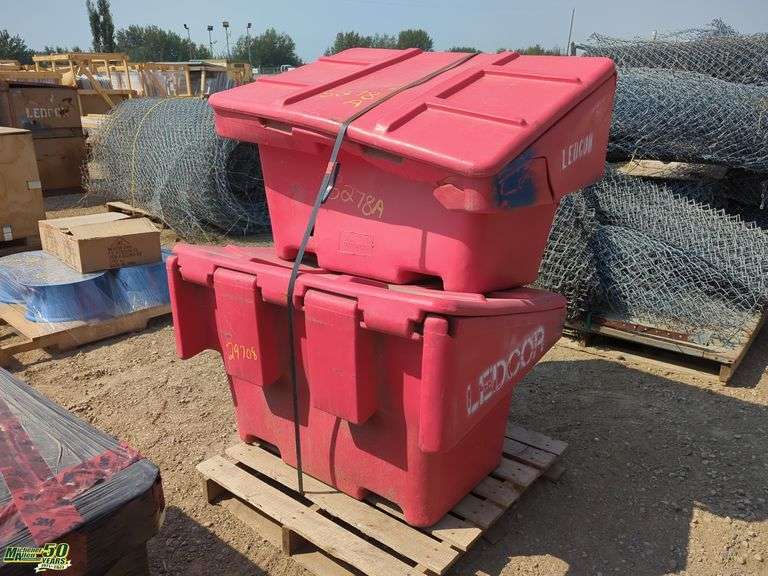 2 Sand Bins Michener Allen Auctioneering Ltd