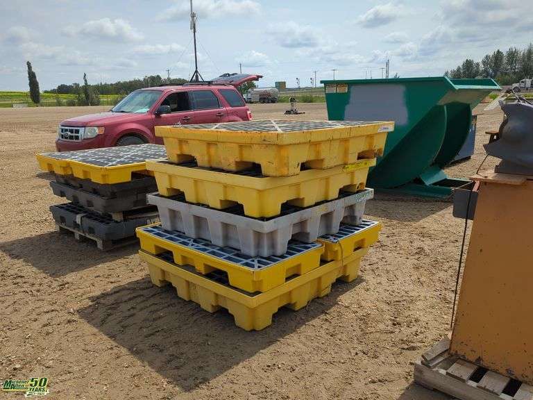 Spill Containment Trays Michener Allen Auctioneering Ltd