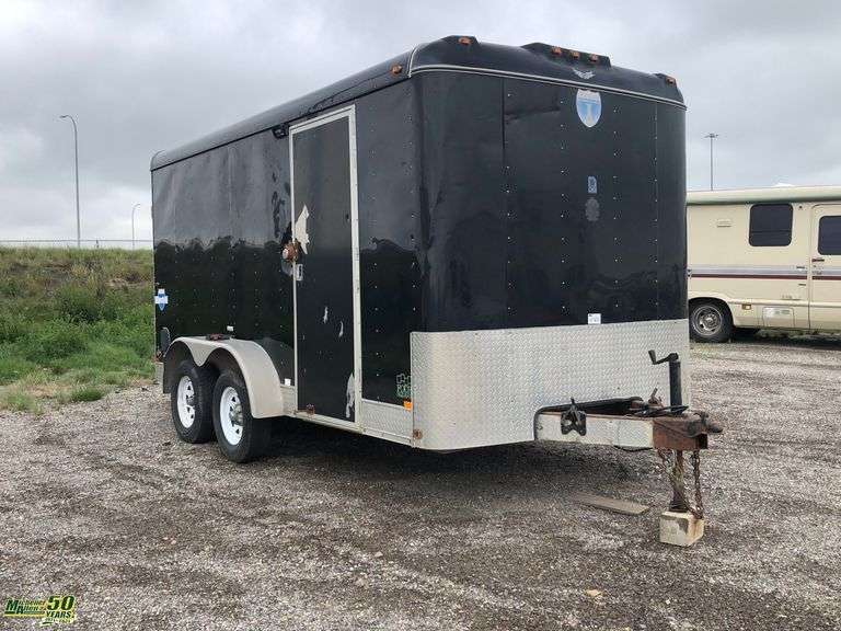 2008 Interstate Cargo I714TA2 T/A 7'x14’ Enclosed Trailer Michener Allen Auctioneering Ltd