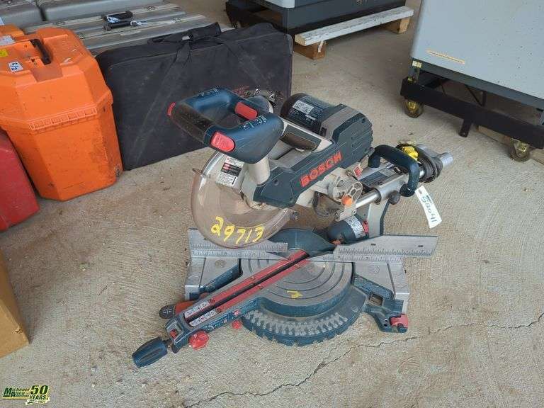 Bosch Miter Saw Michener Allen Auctioneering Ltd