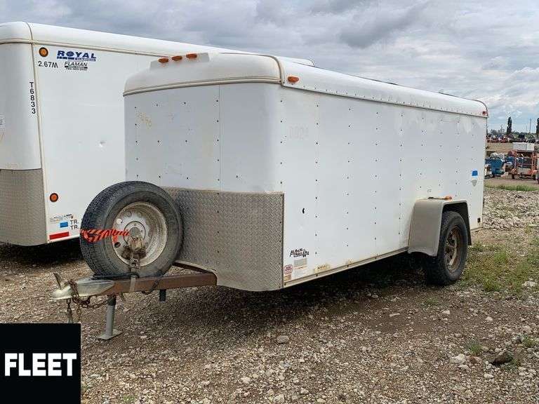 2000 Interstate Cargo S/A 12FT Enclosed Trailer Michener Allen Auctioneering Ltd