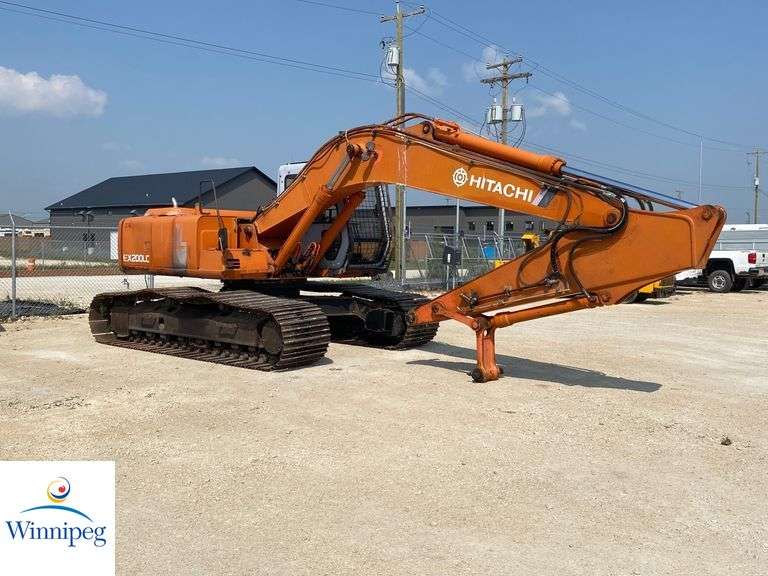 1992 Hitachi EX200LC-2 Excavator - Michener Allen Auctioneering Ltd