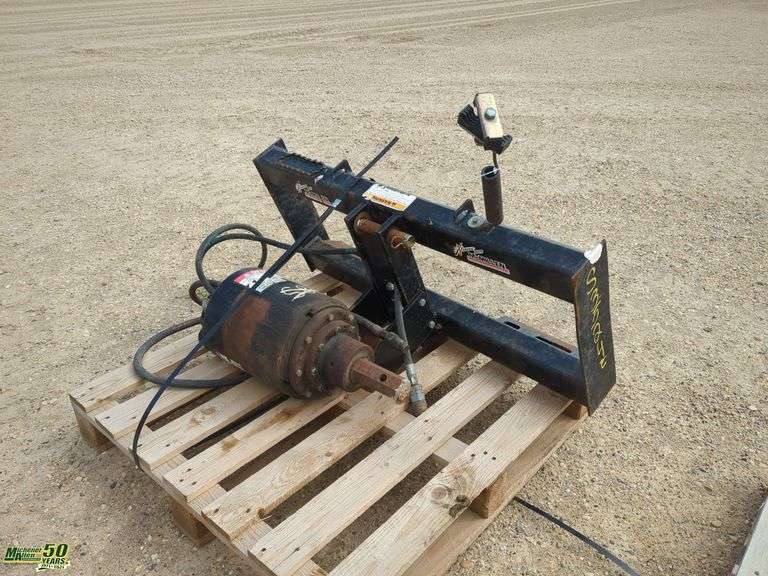 Skid Steer Auger Drive Attachment Michener Allen Auctioneering Ltd