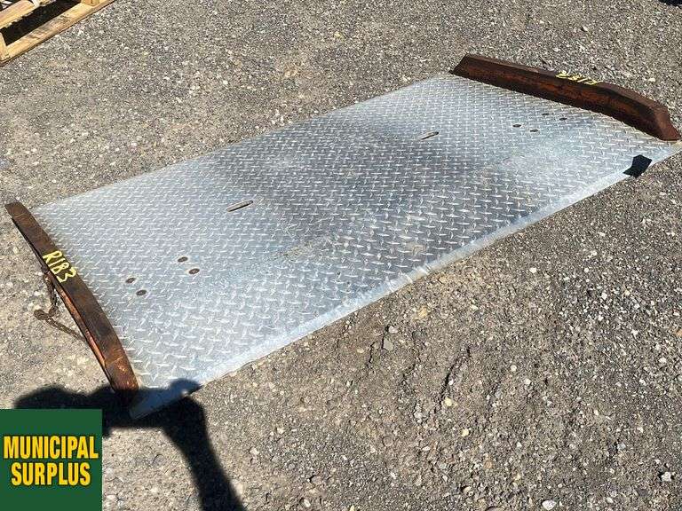 Loading Dock Transition Plate Michener Allen Auctioneering Ltd
