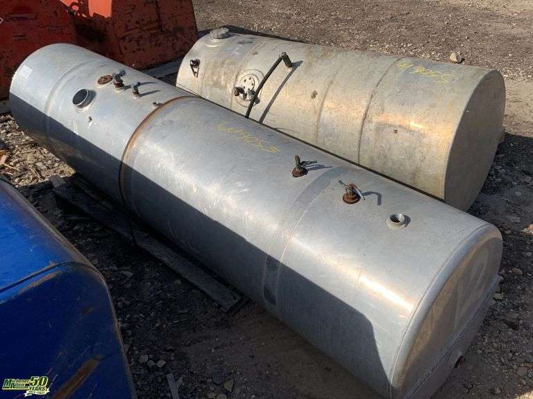 2 Aluminum Fuel Tanks Michener Allen Auctioneering Ltd