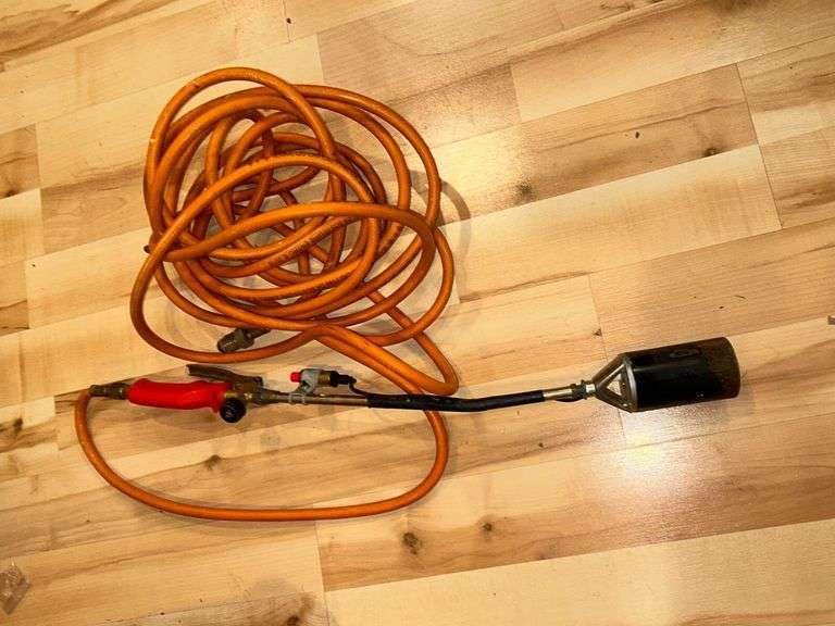 Weed Burner with Hose McLaughlin Auctioneers, LLC