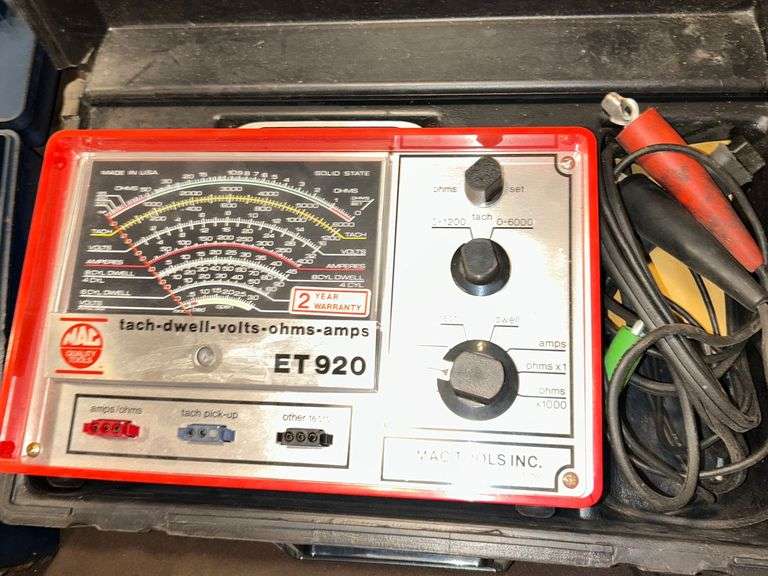 Mac Tool in Box E920 McLaughlin Auctioneers, LLC