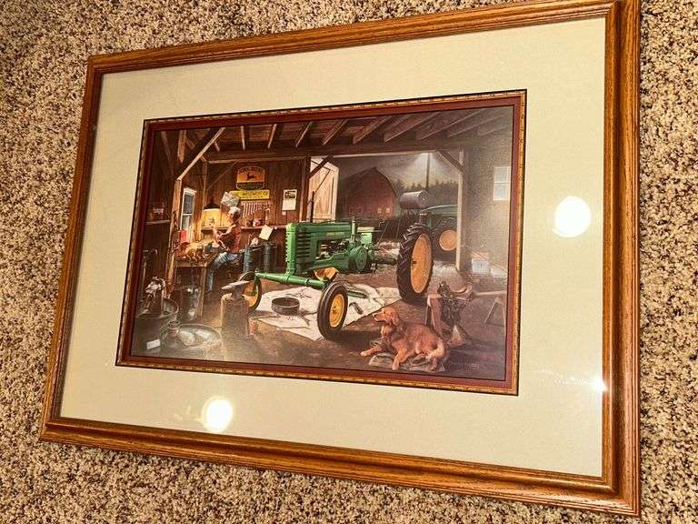 26" x 19" Charles Freitag "Restoration" Print McLaughlin Auctioneers