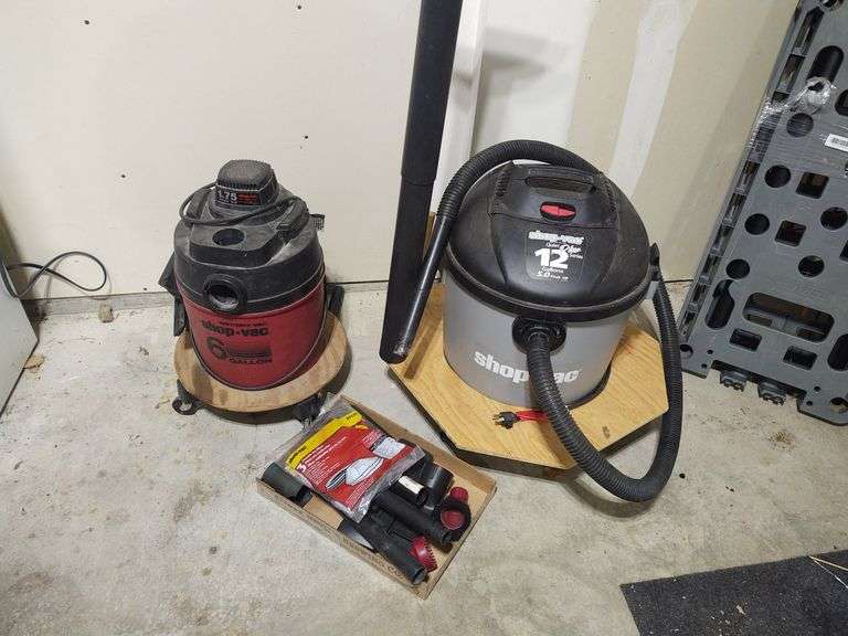 Shop vacs McLaughlin Auctioneers, LLC