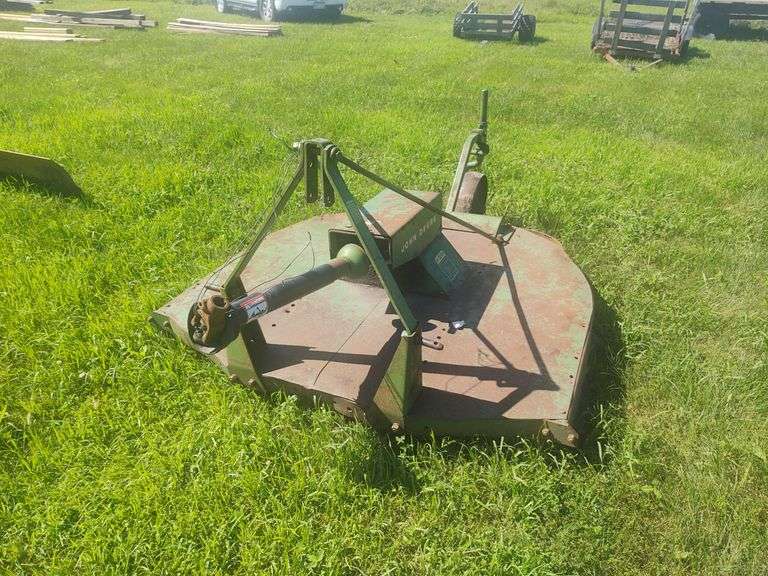 John Deere 3 pt Brush Mower McLaughlin Auctioneers, LLC