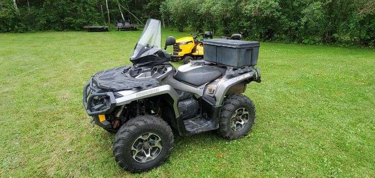 2014 Can Am Outlander ATV - McLaughlin Auctioneers, LLC- mc-bid.com