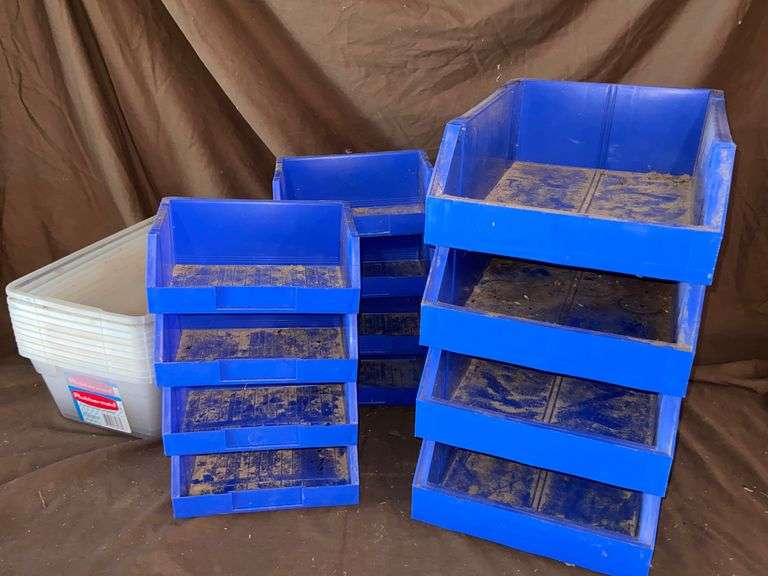 HARDWARE STORAGE AND PLASTIC BINS McLaughlin Auctioneers, LLC