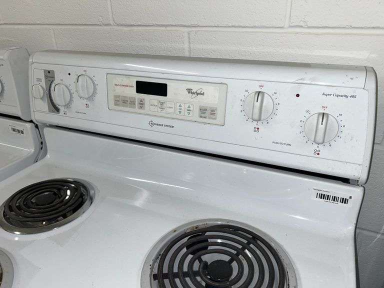 WHIRLPOOL SUPER CAPACITY 465 OVEN McLaughlin Auctioneers, LLC