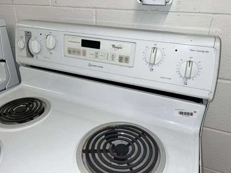 WHIRLPOOL SUPER CAPACITY 465 OVEN McLaughlin Auctioneers, LLC