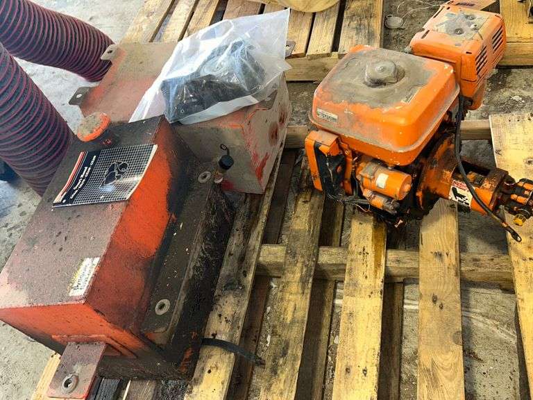 HONDA ENGINE, HYDRAULIC PUMP, TANKS McLaughlin Auctioneers, LLC mc