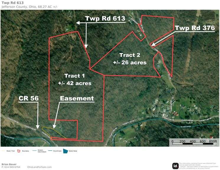 Twp Rd 613 68 acres Jefferson County SOLD 154,000 Mossy Oak