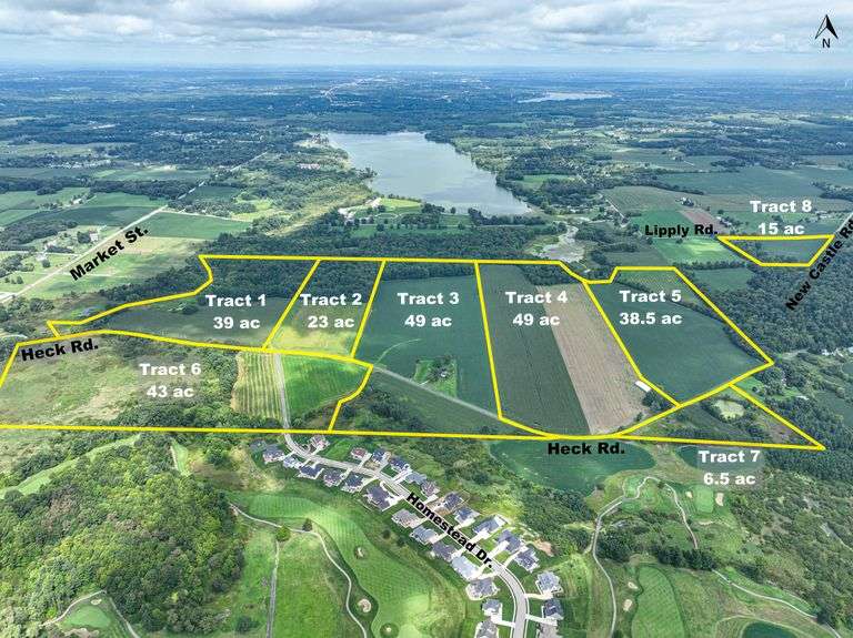 Heck Rd. 263 acres Columbiana County SOLD 2,789,600 Mossy Oak