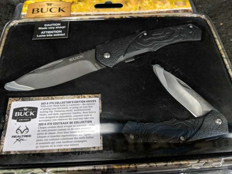 Buck Knives "Collector's Edition" Knife Set Mariner Auctions