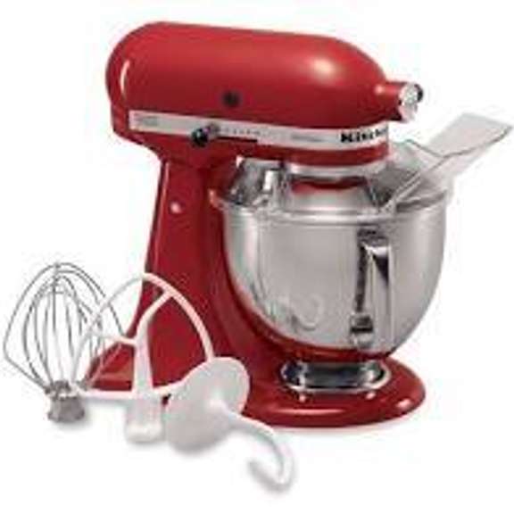 KitchenAid KSM150PSER Artisan 5Quart Stand Mixer, Empire Red New