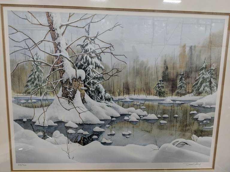 Jack Reid Hand Signed Limited Edition Framed Print (29.5" X 24.5" including frame) Mariner