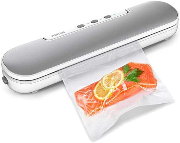 ABOX Vacuum Sealer Machine, 4 in 1 Food Sealer Automatic Sealing System