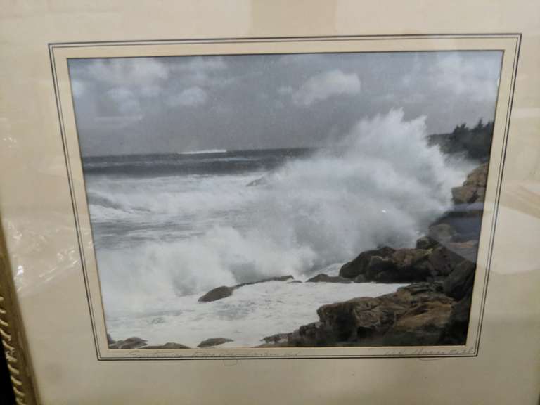 MacAskill Framed Print "Entrance Halifax Harbour" 14.75" Wide X 12.75" High Mariner Auctions