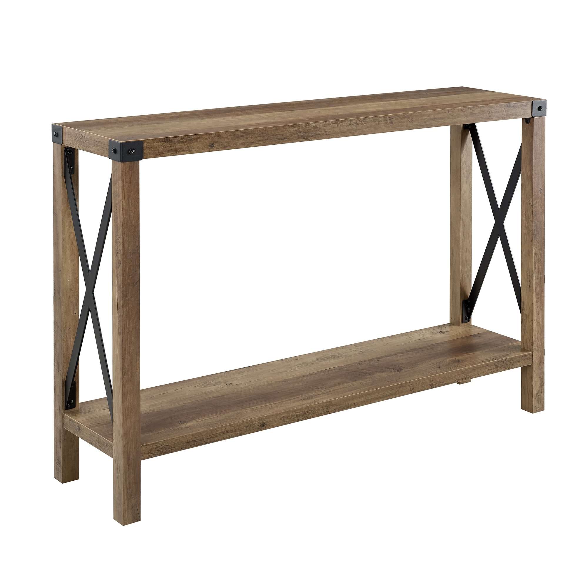 Rustic Farmhouse Entryway Table Rustic Oak Mariner Auctions